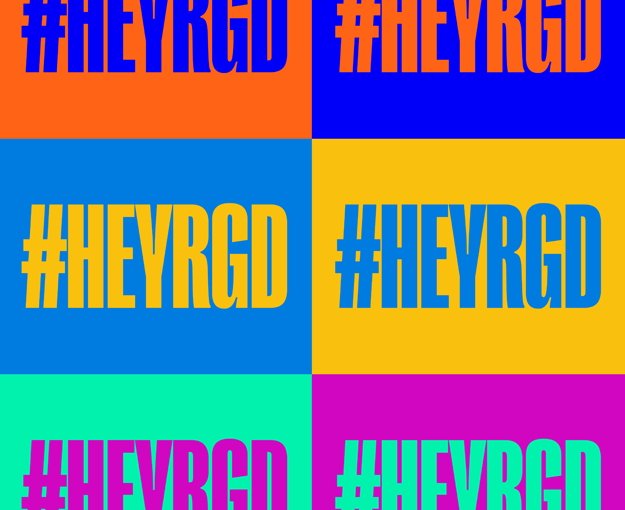 #HeyRGD Hashtag image