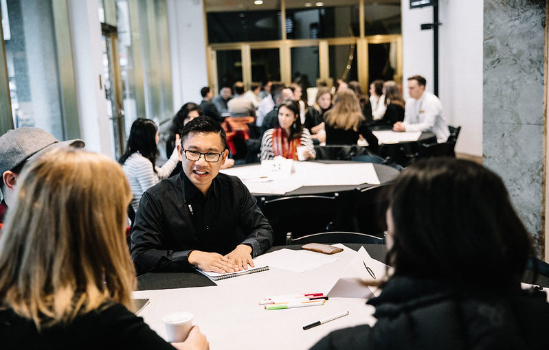 Victor Szeto RGD leading a roundtable at DesignThinkers Toronto