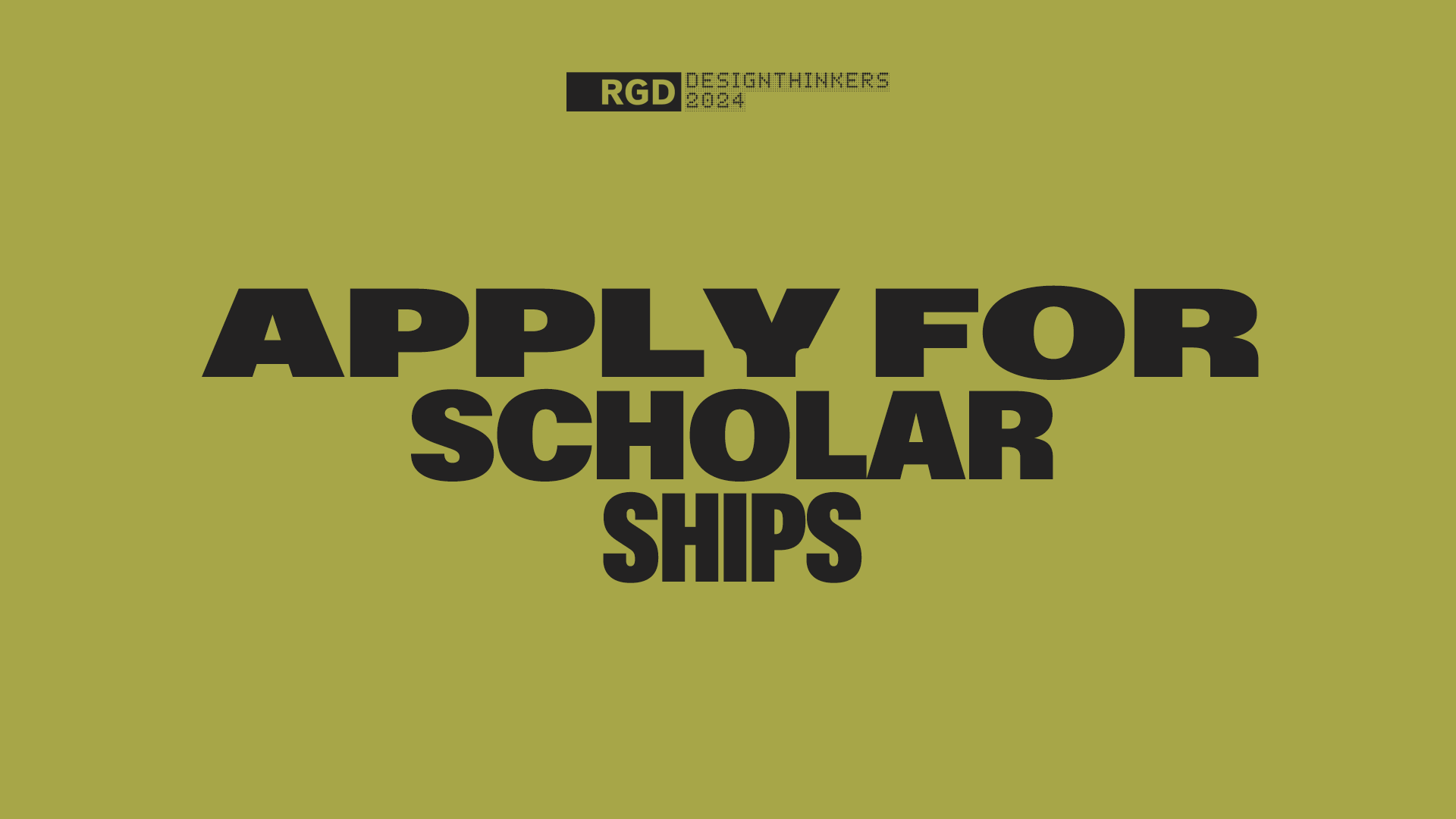 Apply for Scholarships