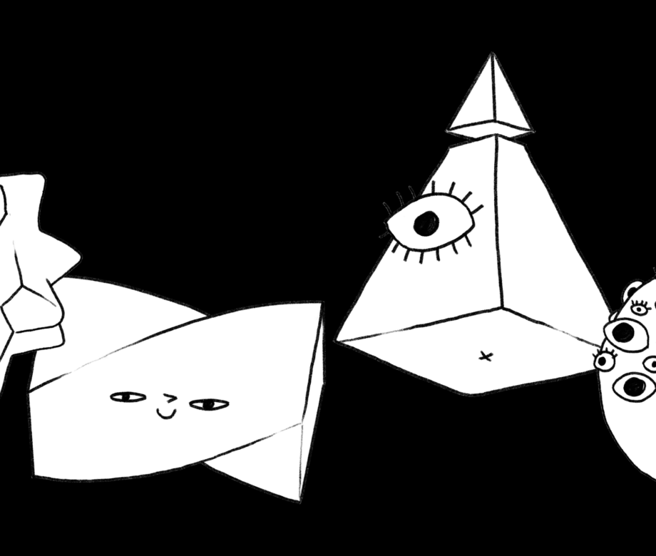 Dominic's illustrations of Creative Archetypes
