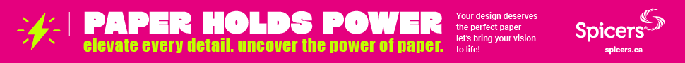 Paper Holds Power. Ad for Spicers
