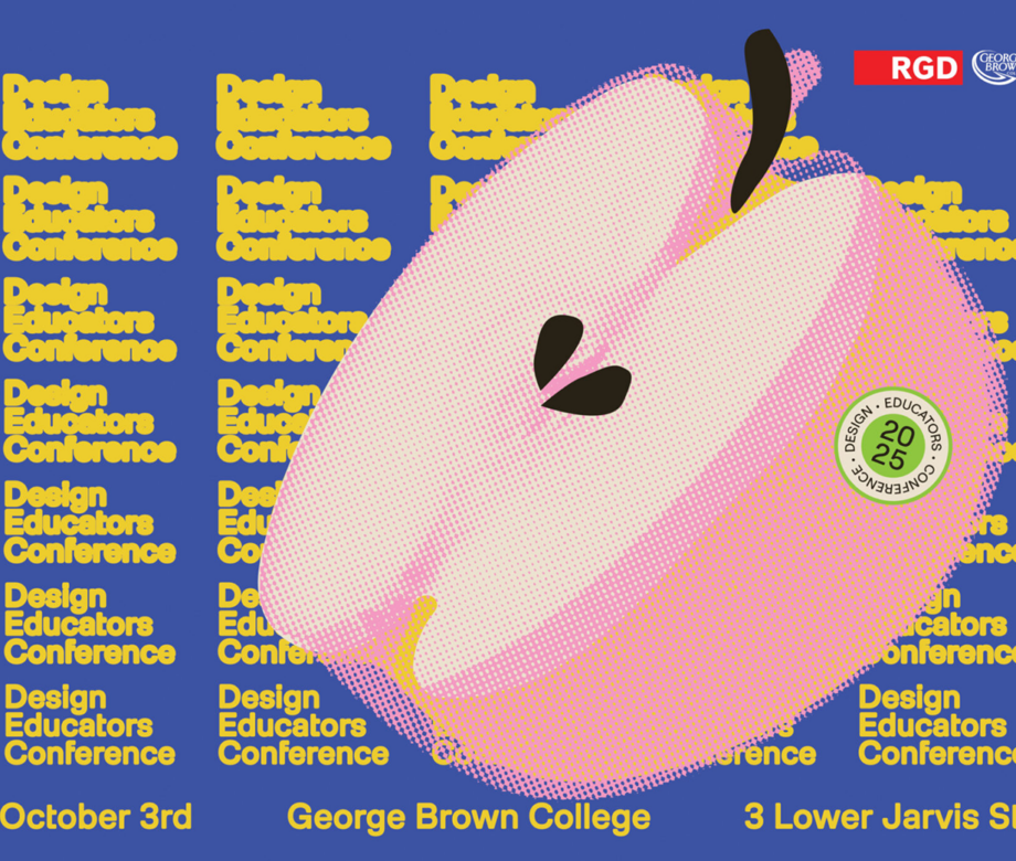 Design Educators Conference in Toronto on October 3 at George Brown College