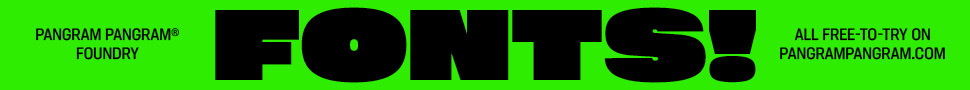 Pangram Pangram Foundry: Fonts! All free-to-try on pangrampangram.com