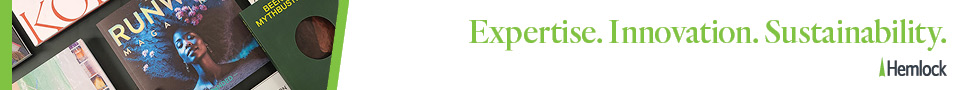 Ad: Expertise. Innovation. Sustainability. Hemlock